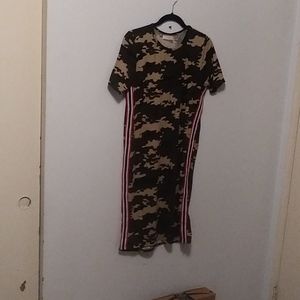 "SOLD" Camouflage Lady's Dress (NWNT)